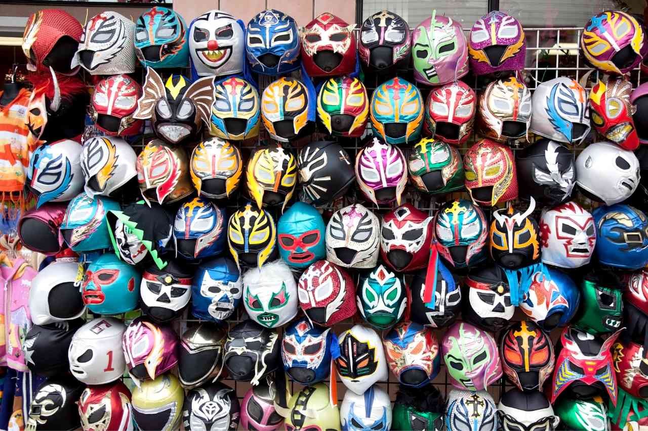 Lucha libre mexicana en acción