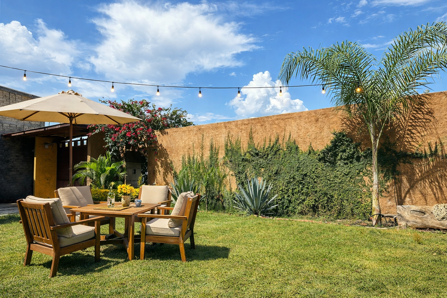 Jardín tropical Villa María José